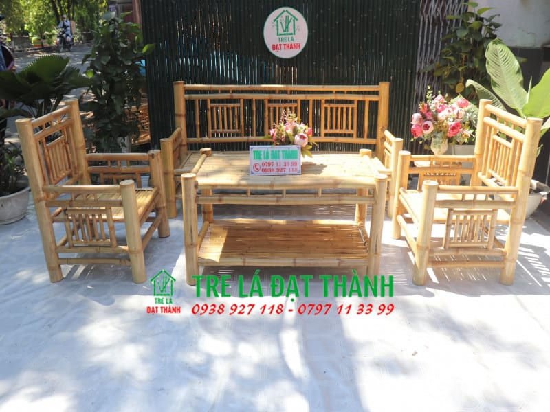 Ghế Tre Dài - GTD006